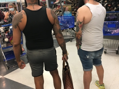 "Twinsies" in a Vegas Thrift Store