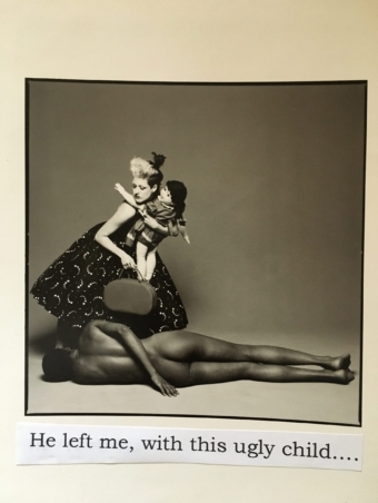 Vaudevillia "He left me with this ugly child."